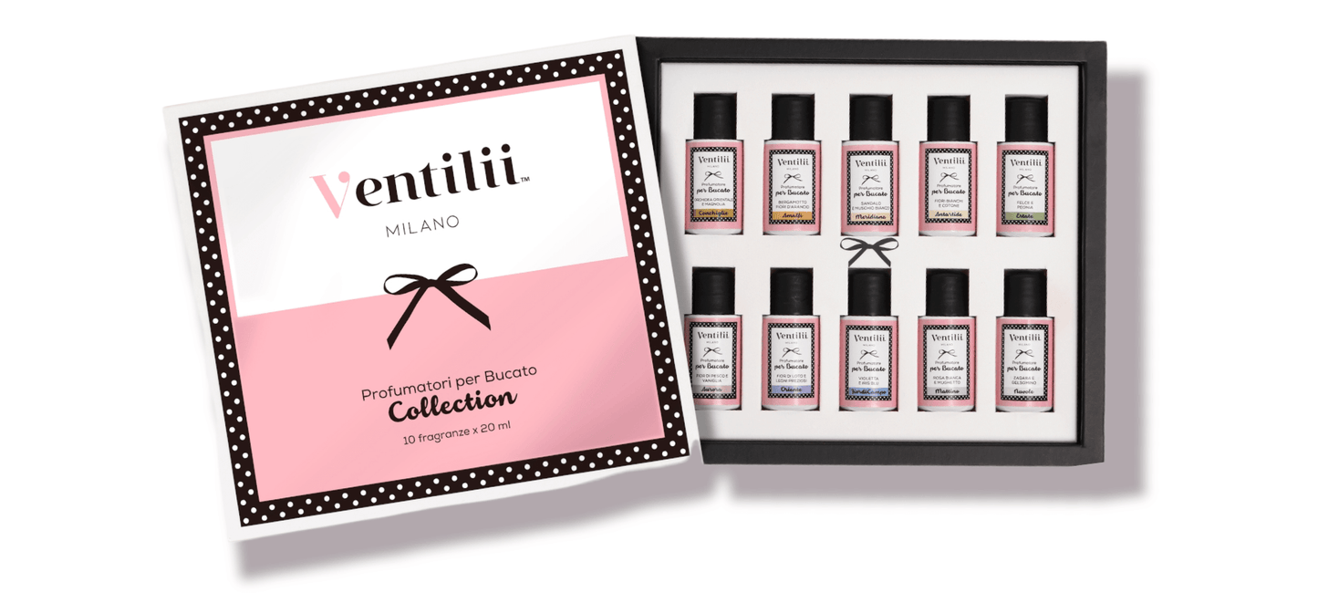 Wasparfum Cadeaupakket | Ventili Milano 10 x 20ML