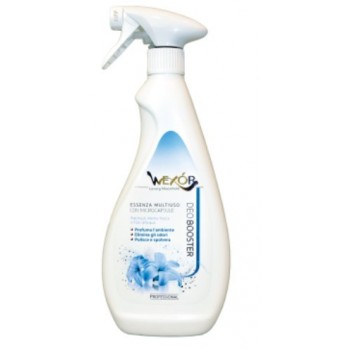 Allesreiniger spray | Wexor Deobooster ''d'Acqua'' + Vloer en allesreiniger | Wexor ''Fiori d'acqua''